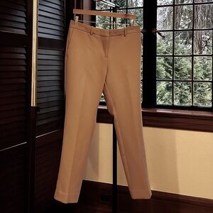 Ann Taylor The Petite Straight Pant - Curvy Fit, Dominican Sand, 10P